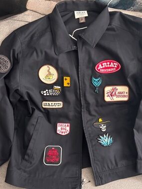 ARIAT -X- Sendero Stockton Limited Edition Black Canvas Jacket